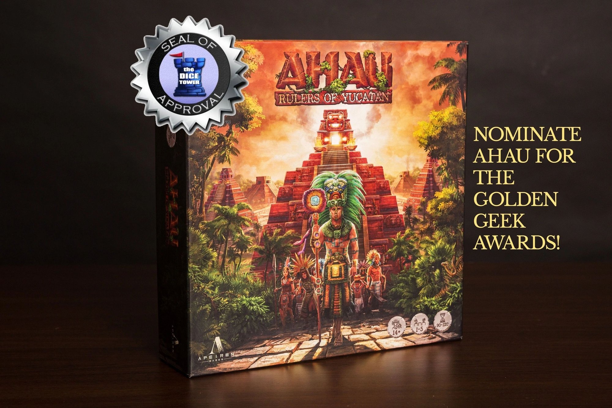 BoardGameGeek Golden Geek nomination &mdash; Ahau: Rulers of Yucat&aacute;n